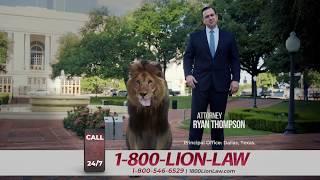 Texas Car Accident & Injury Lawyer | FREE CONSULTATION | Thompson Law | 1-800-LION-LAW