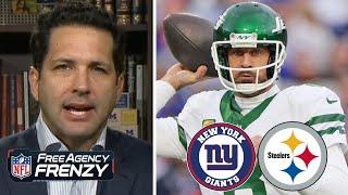 NFL Free Agency | Adam Schefter BREAKING: Right now Aaron Rodgers is focused in on Steelers & Giants