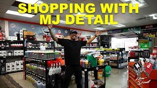 DETAILING SUPPLIES SHOPPING WITH MJ DETAIL