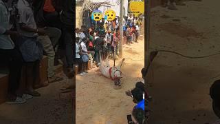 Sad Moment  Bull Dashing Current Pole  Komaragunta Jallikattu#chittoorjallikattu#runwithvinay