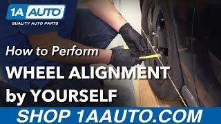 How to Perform Wheel Alignment by Yourself