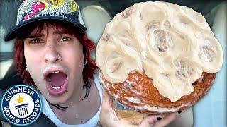 The WORLDS LARGEST Cinnamon Roll