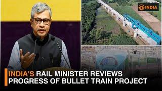 India's Rail Minister reviews progress of bullet train project | DD India