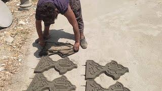 Diy new cement product | hand made amazing skills cement majid minar make #diy #cementprojects