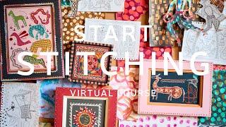 Start Stitching with The Fabled Thread - Embroidery Virtual Course