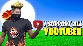 I Support All chote Youtuber  || Nashedi Ff