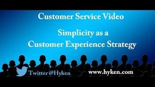 Customer Service Expert: Simplicity to Gain the Competitive Advantage