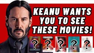 Keanu Reeves Finally Reveals His Favourite Movies of All Time! MUST WATCH