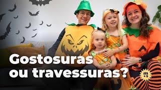 Saímos para pegar doces e decoramos abóboras | Halloween