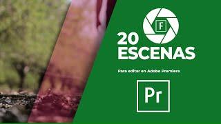 20 escenas de títulos para Adobe Premiere [GRATIS] Tutorial