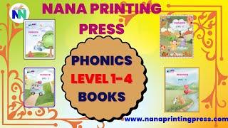 PHONICS LEVEL 1-4 BOOKS