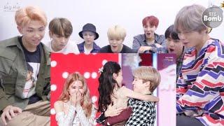 BTS reaction to Jirosè Video Fan made [Rosè&Jimin]