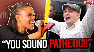 Candace Owens TRIGGERS Woke Liberal And He Starts SCREAMING