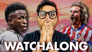 Atletico Madrid Vs Real Madrid WATCHALONG! Title Gap on the line !