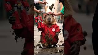 Poor Capybara #capybara #cute #animals #adorable #shorts