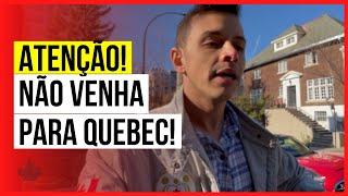 Sendo SINCERO sobre QUEBEC #morarnocanada