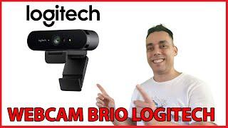  Logitech 4K Streamer Brio Webcam with Windows Hello Support