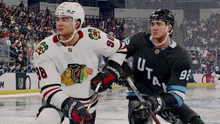 NHL 25 Gameplay (PS5) - Utah Hockey Club vs Chicago Blackhawks Full Game