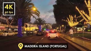 Driving FUNCHAL, Capital of Madeira, Portugal  | 4K Scenic Drive Tour