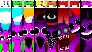 Mix Of All Monster Voices From Incredibox Sprunki - All Phases 1-8