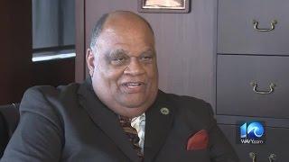 WAVY interview with NSU Interim President Eddie Moore, Junior