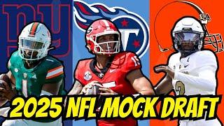 2025 NFL Mock Draft: Who is the Top QB??