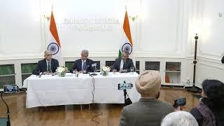 EAM : Press Conference in Washington DC. (January 22, 2025)