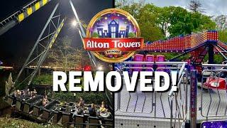 3 Rides REMOVED From Alton Towers In 2025 - What Is Going On?