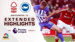 Nottingham Forest v. Brighton | PREMIER LEAGUE HIGHLIGHTS | 11/25/2023 | NBC Sports