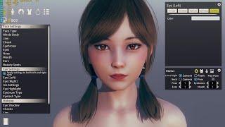 Honey Select 2 Libido DX Character Creation Westernized Looks