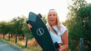 Maxfind MAX2 PRO Electric Skateboard Shortboard | Great for Student | Diamond Cut Design