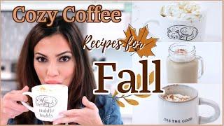 FAVORITE FALL COFFEE RECIPES | COZY FALL COFFEE DRINKS