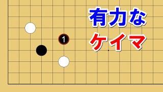 【囲碁講座】面白い「両ガカリに対してケイマ」する打ち方について解説します！