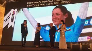 Sofia Bertizzolo miglior giovane del World Tour