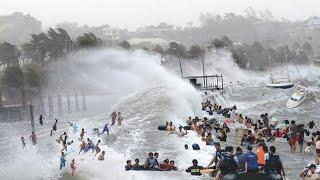 Winds of 217 km/h! The worst storm of the year, Ernesto, hit St. Martin and its surroundings