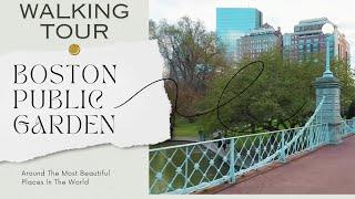 Boston Spring Stroll: Public Garden & Newbury Street Walking Tour