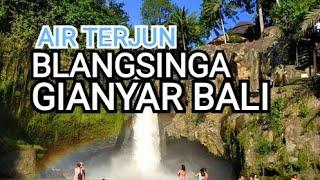 AIR TERJUN BLANGSINGA GIANYAR BALI #wonderfulindonesia #wisataalam #gianyarbali #blangsingawaterfall