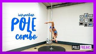 Intermediate Pole Dance Combo