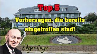 Top5 Voraussagen der Hellseher - Edgar Cayce