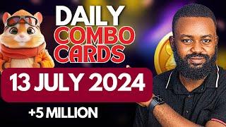 Hamster Kombat daily COMBO CARDS || Today: 13/07/2024