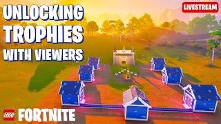 "Let Me" Unlocking Trophies With Viewers LEGO Fortnite