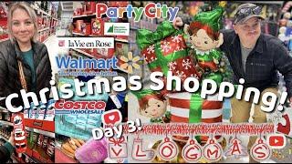 Christmas Shopping At Walmart, Party City, Costco & More!