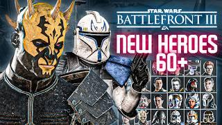 BATTLEFRONT EXPANDED - 60+ NEW CHARACTERS