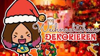 🫢 LOLA DEKORIERT IHR HAUS FÜR WEIHNACHTEN  | SPANNEND | TOCA BOCA STORY DEUTSCH | ALLES TOCA