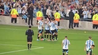 SEGUNDO GOOL LIO MESSI ARGENTINA 5 BOLIVIA 0.