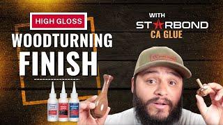 This is how you make a CA Glue Finish - Easy and Perfect!