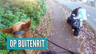 Een kijkje door mijn ogen op buitenrit | Vlogmas #3