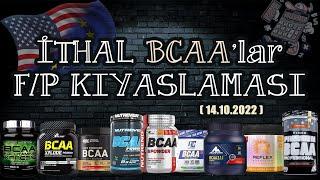 İthal marka BCAA'ların F/P Kıyaslaması ( 14.10.2022 ) #neosante #nutrever #nutrend #olimp