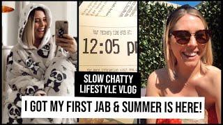 I GOT THE JAB and the sun is officially shining! | xameliax Slow Lifestyle Weekly Vlog