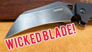 Checking out a $35 Wicked Hawkbill Slicer! The Kershaw Dawnstar